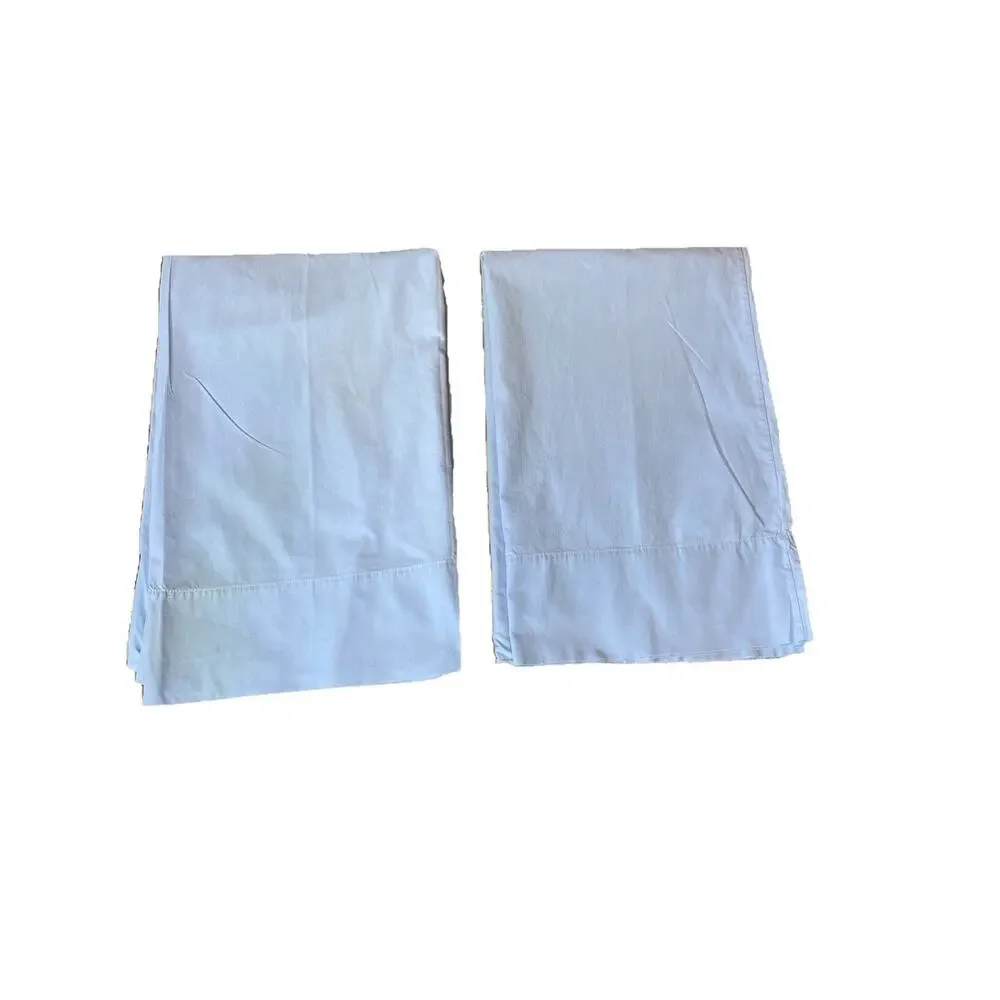 Cannon Royal Family Standard Pillowcase Blue Retro Ultra Percale Pair
